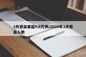 3月感染者超5.6万例/2020年3月感染人数
