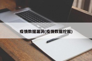 疫情数据漏洞(疫情数据挖掘)